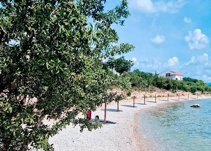 Modern Seeview Apartment Maslenica With Free Wifi, Free Parking, 300M From Beach